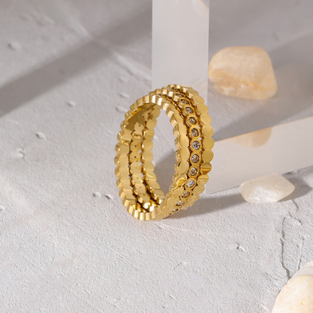 Exquisite Bling Ring Set - Picture 3 of 8